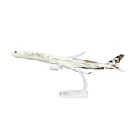 Flying airplane model Etihad Airways Airlines Airplane A350-1000 1:200 Scale ABS Aircraft Model For Toy Collection Decoration Plane Gifts aviation aircraft model