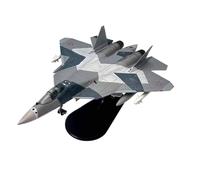 Flying airplane model Russian SU57 Sukhoi SU-57 1/100 Scale For Fighter Jet Airplane Metal Military Finished Plane Model Collection Gift aviation aircraft model(SU57 II)
