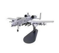 Flying airplane model Shark USAF A-10A 1:100 Scale Attack Diecast Metal Fighter Model Toy Aircraft For Collection Airplane Display Gift aviation aircraft model