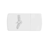 'Flying Bald Eagle' Pill Box with Tablet Splitter (PI00034669)
