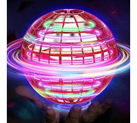 Flying Ball, Hover Flying Ball Fly Sphere Magic Floating Afara Fly Orb Flight Ball, Hoverball Spinner Mini Drone Decompression Plane for Children, Gifts for Boys Girls Indoor Outdoor