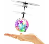 Flying Ball RC Toys For Children - Built-In Shinning LED Disco Light Induction Ball, Indoor and Outdoor Gifts for Boys and Girls