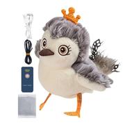 Flying Banging with Cat, Kitten Toys that Automatically Tweet - Cat Feathers Restic Interactive Toys | Soft and Slams for All Breeds