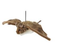 Flying Bat Small Plush Soft Toy - Living Nature Full Flight NEW