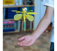 Flying Bee High Speed Induction Flying Toy - LED Lights USB Charged Remote hover