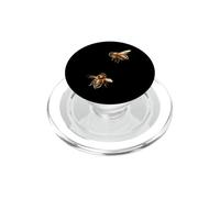 Flying Bee Pollinator Insect Realistic Art PopSockets PopGrip for MagSafe