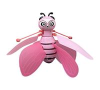 Flying Bee Toy - 14.5cm Induction Aircraft | ABS Material Hand Sensor Flying Ball With LED Lights, Rechargeable Mini Drone For Boys And Girls Aerodynamic Education Toy For Indoor Outdoor Play