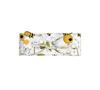 Flying Bees Daisy Honey Print Baby Bow Headband â€“ Gift for Newborns, Perfect for Infant, Girls â€“ Sweet Princess Hair Accessories