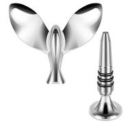 Flying Bird Bottle Opener Creative Balanced Bird Bottle Opener Multifunction Flying Bird Wine Opener with Floating and Rotating Design Zinc Alloy Bottle Openers for Beer Soda Wine 7(1,Silver)