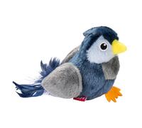 Flying Bird Cat Toy - 20cm Noisy Plush Teaser | Interactive Sound Making Plaything, Indoor Self Entertainment For Boredom Reduction Playtime Travel Indoor Enrichment Keeping Entertained
