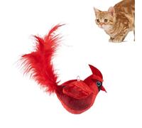 Flying Bird Cat Toy,Cute Flapping Wings - Interactive Flying Bird Toy,for Mental Stimulation Physical Exercise Boredom Relief Indoor Kitten Exercise Birthday Christmas Easter Home Apartment