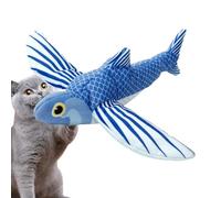 Flying Bird Cat Toy - Flapping Wings Cat Toy, Squeaky Bird Cat Toy | Electric Bird Teasing Cat Toy, Moving Toys Flapping Wings Sparrow Catnip Toys, Vivid Chirping Simulation Bird Interactive Cat Toy f