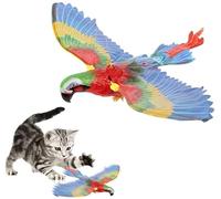 Flying Bird cat Toy, Hanging from The Ceiling and Spinning Toy, Cat Interactive Toy Supplies for Cats Simulation Bird Interactive Cat Toy for Indoor Cats zzhugyin (B)