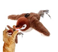 Flying Bird Cat Toy - Moving Toys for Cats | Rechargeable Interactive cat Toys with Catnip and Beating Wings, Flapping Bird Kitten for Cat Birthday Gift