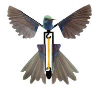 Flying Bird Toy - Wind Up Hummingbird Game Set, Colorful Game, Novelty Interactive Activity Toy | Gift Choice For Christmas, New Year And Fami Meetings