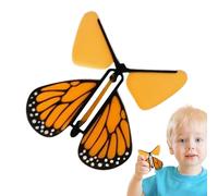 Flying Butterflies | Flying Butterfly Cards - Fun Science Experience with Elastic Band for Birthdays, Weddings, Parties and Greeting Cards
