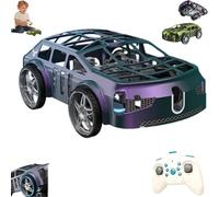 Flying Car,Flying Remote Control Car,2 in 1 F-lying RC Cars Drone,F-lying Rc Cars with LED Light,Remote Control Quadcopter,One Key Take Off/Landing,Christmas Easy to Fly Toy Drones Gifts for Boys