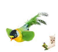 Flying Cat Toys Indoor Cats - 13 X 4.5 X 6 Cm, 29g Lightweight Chirping Bird, Touch Activated Simulation Toy | Cat Hunting Exercise, Interactive, Indoor Entertainment, Kitten Training, Pet P