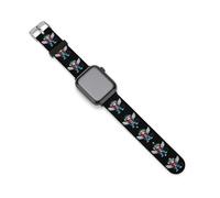 Flying Cute Monkey Silicone Smartwatch Replacement Bands Compatible with IWatch Wristbands Strap 42mm/44mm