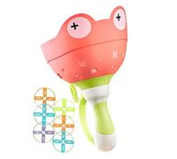 Flying Disc Capture - Frog-Themed Flying Disc | Interactive Manual Launch Disk Toy , Manual Capture Catching Game , Fly DiscLauncher Toy For Over 4 Years Old Children Pupils Yard Park Backyard Beach P