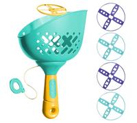 Flying Disc Catching Game - Interactive Manual Launch Disk Toy - Fun Outdoor Frisbee Activity For Children Over 4 Years, Boys And Girls, Perfect For Yard Lawn Playground Backyard Beach (A Set)