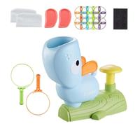 Flying Disc Launcher Toy - Creative Popup Flying Saucer Machine, Stepon Saucer Launch Toys Set, Feet Hand Coordination Toys | Stem ParentChild Toy Party Favors For Outdoor Backyard Fun