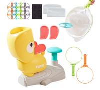 Flying Disc Launcher Toy - Creative Popup Flying Saucer Machine, Stepon Saucer Launch Toys Set, Feet Hand Coordination Toys | Stem ParentChild Toy Party Favors For Outdoor Backyard Fun