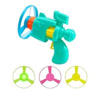 Flying Disc Launcher Toy, Light Up Flying Disc Cat Launcher Set, Interactive Flyings Saucers Pet Cat Toy Set with Propellers, Fun Flyings Saucers Dog Cats Chasing Fetch Toys, for Indoor Outdoor