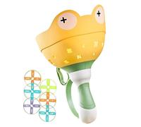 Flying disc to catch - Interactive frog theme game, lightweight and easy to throw disc, fun activity for coordination and reflexes | Boys Girls Children Garden Lawn Park Ar