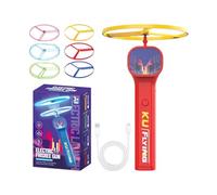 Flying Disc Toy for Cats - Funny Interactive Launch Kit, Rechargeable Animal Recovery Trainer Active Play, Safe Tracking Game Made of Durable ABS Material, For Int