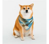Flying Dove Dog Bandana for Small Medium Large Dogs, Cat Dogs Kerchief Triangle Bibs Scarf for Girl Or Boy