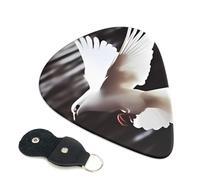 Flying Dove Guitar Picks 6-Pack - Pick Set (0.46mm / 0.71mm / 0.96mm) Suitable For Guitar And Ukulele Playing