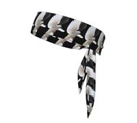 Flying Dove Printing 1 Pieces Headband Hair Band Unisex Dry Head Tie Sport Band For Basketball Running Tennis