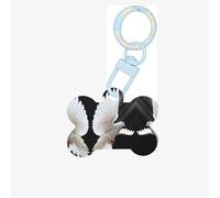 Flying Dove Printing Dog Tag Bone Shaped Double Sided Pattern Dog Id Tags Bone Shaped Pet Name Tags Dog Collar Tags