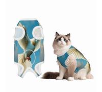 Flying Dove Recovery Suit for Dogs Cats After Surgery, Soft Cotton Post-Surgery Suit for Male and Female Pet