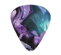 Flying Dragon Guitar Picks Gift Set - Smooth Durable Plectrums For Acoustic, Electric & Bass Guitar, Perfect Present For Guitar Lovers & Musicians