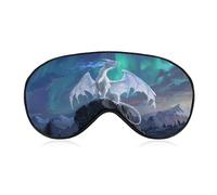 Flying Dragon Sleep Mask Soft Eye Mask Eye Cover Eyeshade Blindfold with Adjustable Strap