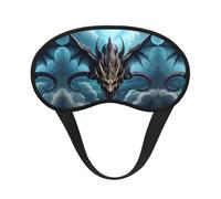 Flying Dragon Sleep Mask Soft Eye MaskBlindfold Eyeshade Smooth Comfortable Eye Cover with