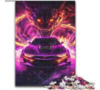 Flying Dragon Sports Car Jigsaw Puzzles for Adults 1000 Piece Puzzle, for Age 14+ Fun Games Fun Activities at Home, Birthday Gifts, Travel Gifts (size 50x75cm)