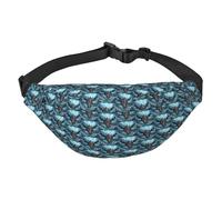 Flying Dragon Waist Bag. Lightweight And Waterproof, Suitable For Travel And Daily Use, Fashionable Design, For Men And Women.