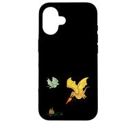 Flying Dragons & Flames Lizard Wyverns Case for iPhone 16