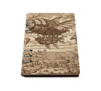 Flying Dragons Notebook, Pu Leather Notebooks, Lined Paper Funny Notebook 180Pages/90Sheets, Notepad A5 for Women, Note Pads A5 for Writing, Office Paper Products Journal Diary