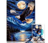 Flying Eagle 1000 Piece Jigsaw Puzzle for Adults And Teenagers,Decompressing Intellectual Educational Toy Great Gifts And Toys (38x26cm)