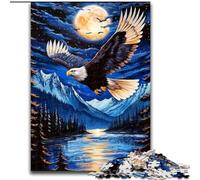 Flying Eagle 1000 Piece Jigsaw Puzzles for Adults Gifts, Challenging Game Gifts for Is Ideal As A Gift for The Whole Family 26x38cm