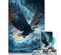 Flying Eagle 1000 Piece Jigsaw Puzzles for Teenagers,Educational Games Home Decoration Suitable for Desktop Decoration 50x75cm