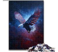Flying Eagle Jigsaw Puzzles for Adults, Pattern Assembly Deal As Gifts for The Whole Family Suitable for And 14 26x38cm