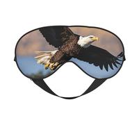 Flying Eagle Print Eye Mask, Soft and Breathable, Suitable for Nap, Travel, and Night Sleep