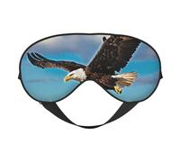 Flying Eagle Print Functionality Outdoor Travel Eye Mask Breathable Camping Meditation Yoga Friendly