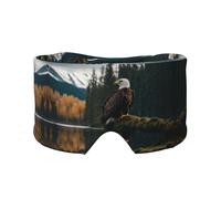 Flying Eagle Print Sleep Eye and Ear Muffs Blocking for Home Office Camping Airplane Travel Nap Aid