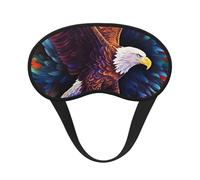 Flying Eagle Print Sleep Mask Soft Cover Eye No Pressure for Sleeping, Eye Masks for Side Sleepers